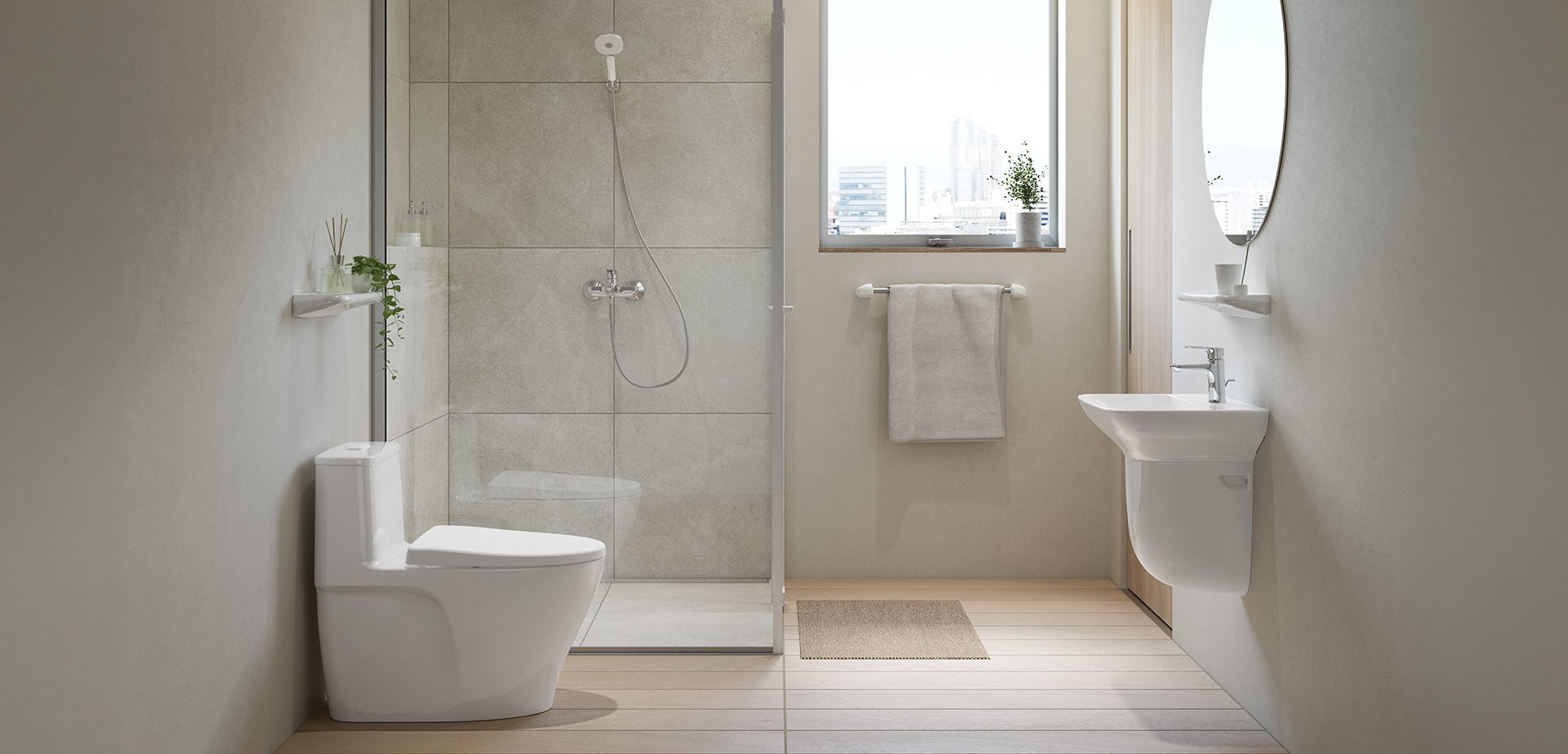 Xu hướng thiết bị nhà tắm cao cấp năm 2024